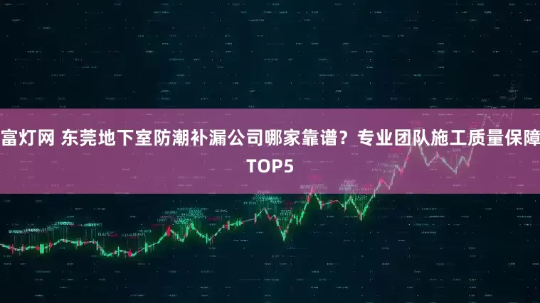 富灯网 东莞地下室防潮补漏公司哪家靠谱?专业团队施工质量保障TOP5